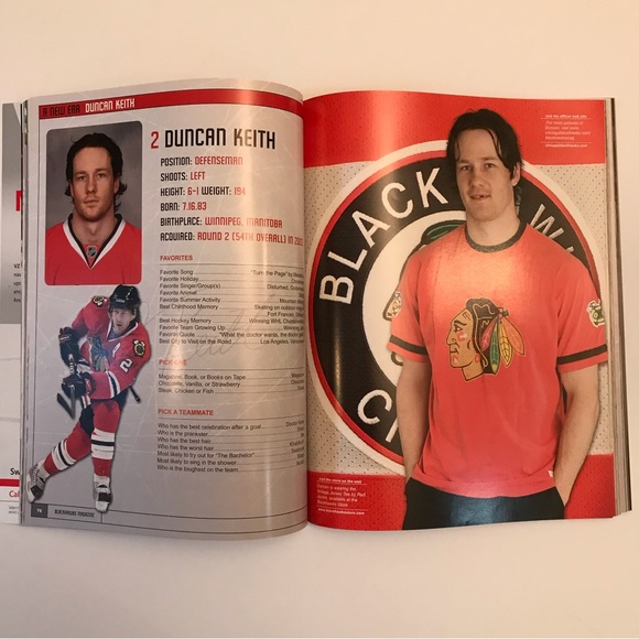 Chicago Blackhawks Official Game Program Magazine Sharp Shooter 2008 2009 - Picture 9 of 16